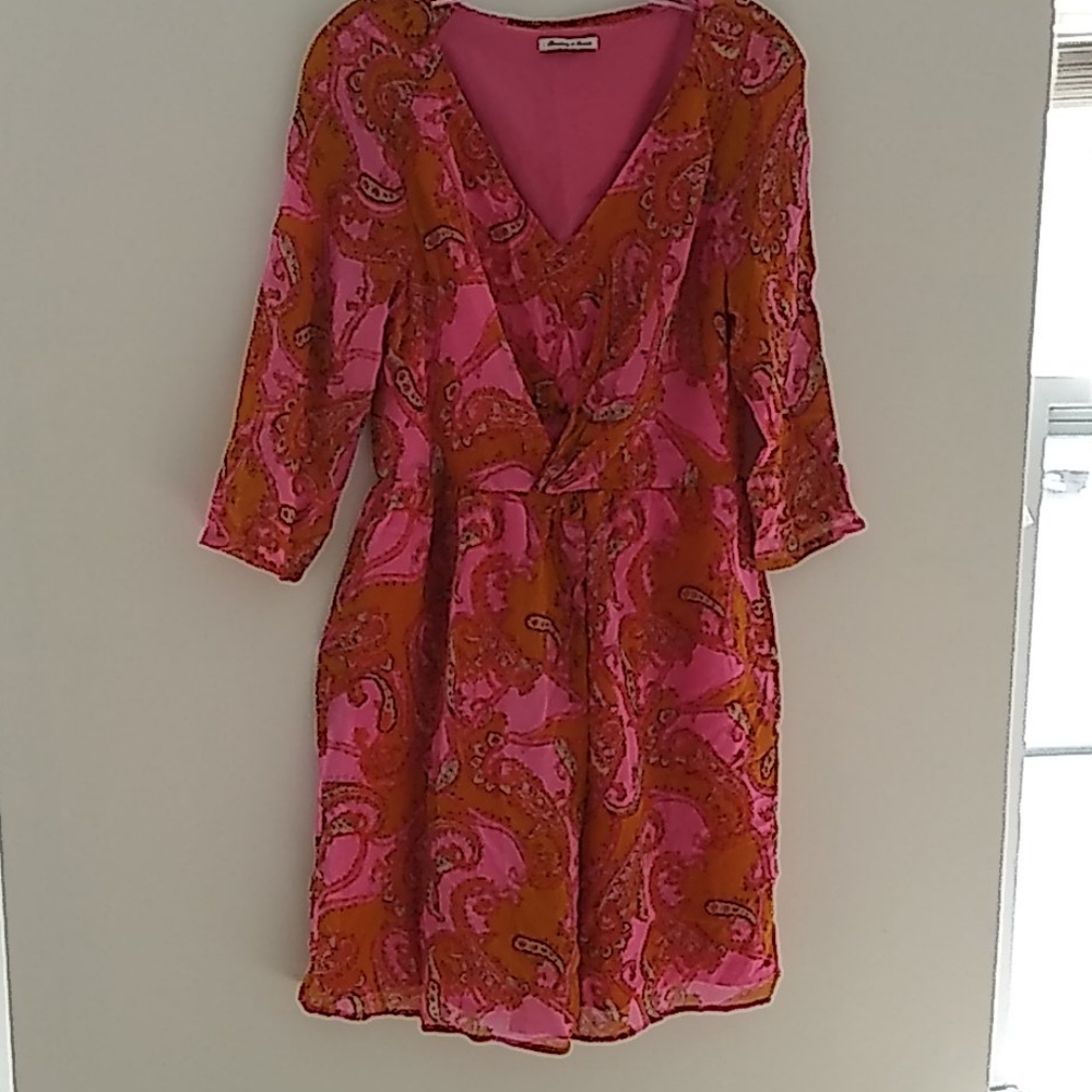 Broadway & Broom madewell Paisley Romantic dress